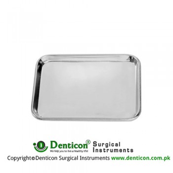 Instrument Tray Stainless Steel, Size 310 x 210 x 10 mm